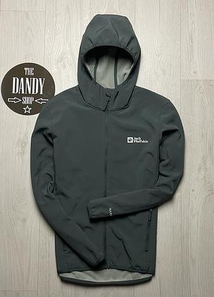 Мужская куртка, софтшел jack wolfskin texa shield, размер s