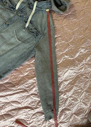 Куртка чоловіча divided джинсова з капюшоном 7