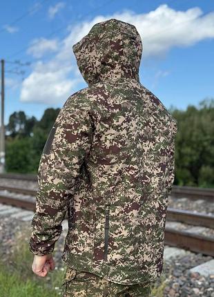 Куртка тактическая soft shell хищник 2