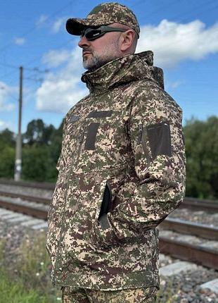 Куртка тактическая soft shell хищник 4