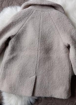 Пальто для дівчинки zara бежеве 3