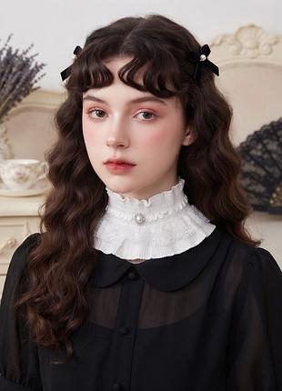 Елегантний мереживний воротник-чокер у стилі лолита / j-fashion / coquette