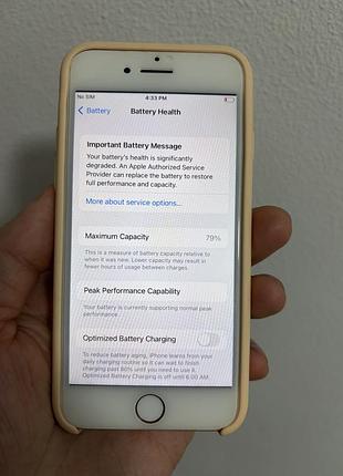 Apple iphone 7 32 gb — все працює. акб 79% 5