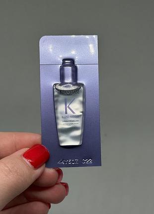 Kérastase blond absolu l'huile cicagloss зволожуюча олійка для блонд та мелірованого волосся 2мл