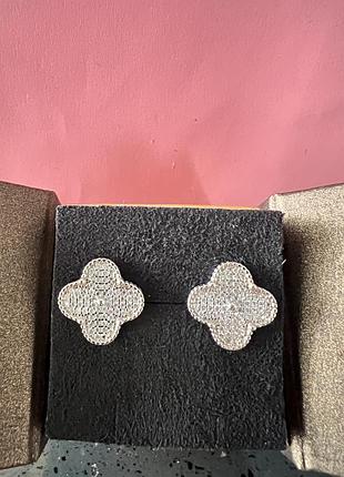 Розкішні сережки  в стилі van cleef & arpels! 4