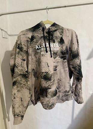 Худі allsaints з принтом