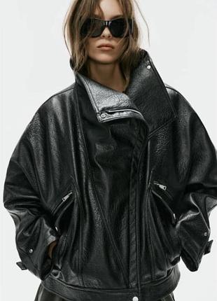 Куртка жіноча zara чорна s
