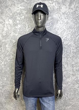 Gymshark кофта xl размер спортивная черная