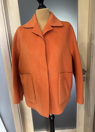Укороченное двухстороннее пальто weekend max mara оригинал
