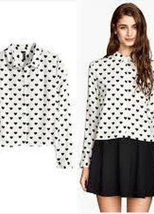 Стильная блузка h&amp;m р44-46