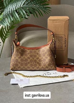 Сумка juliet bag in signature canvas beige/gold🩶