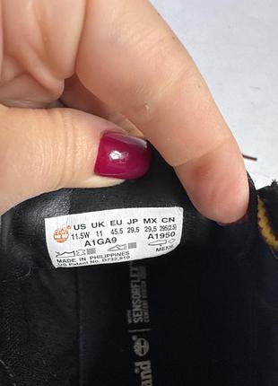 Шкіряні черевики timberland 8