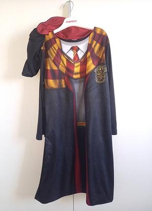 Карнавальний костюм мантія плащ маг чарівник гаррі поттера поттер потер harry potter герміона герміони на хелловін для хлопчика дівчинки 6-7 років
