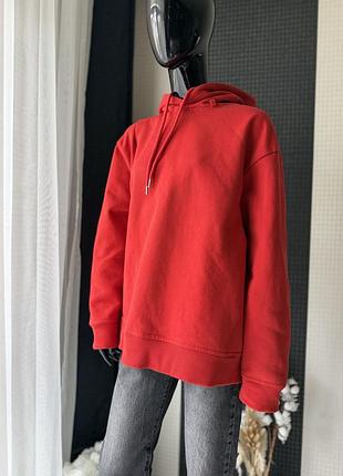 Худі zara червоне з капюшоном 6