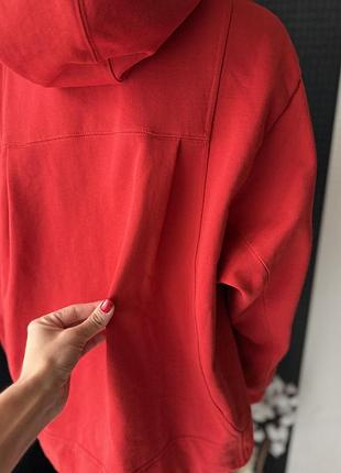 Худі zara червоне з капюшоном 4