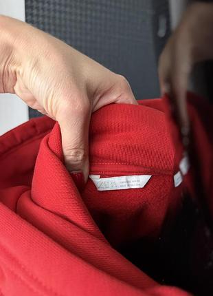 Худі zara червоне з капюшоном 10