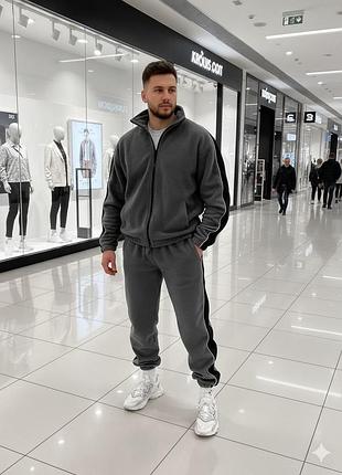 Флісовий чоловічий костюм з отражалкою, 2 кольори