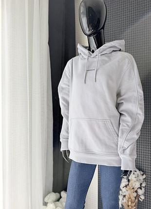 Чоловіче худі calvin klein сіре розмір m