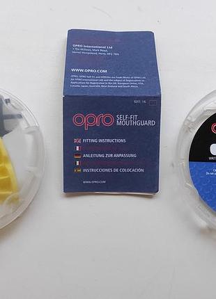 Капа боксерская для эдиноборств opro, made in u9 бокс карате made in uk