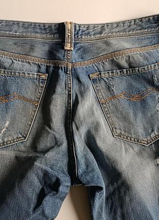 Джинси replay ripped jeans indigo blue р. 34 4