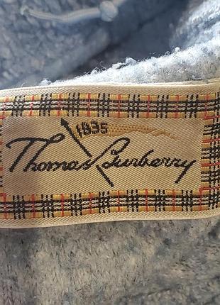 Худі чоловіче burberry блакитне 4