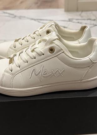 Кеди жіночі mexx молочно-білі, розмір 37,нові ,підійдуть на 36,5/37/37,5