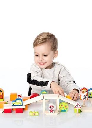 Дерев'яний ігровий набір cubika, ikea
