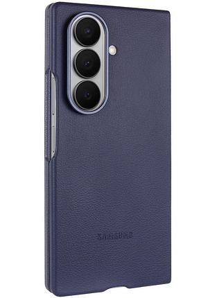 Уценка кожаный чехол leather case (aaa) для samsung galaxy z fold7