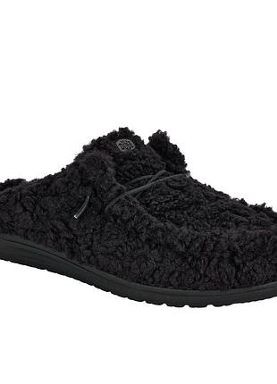 Оригінальні чоловічі капці-сабо heydude men's wally sherpa fleece mule (також відомі в лінійці бренду як heydude wendy/wally slipper).розмір:41;43