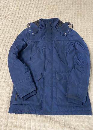 Куртка чоловіча зимова tommy hilfiger синя l