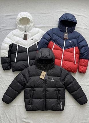 Чоловічий пуховик nike acg