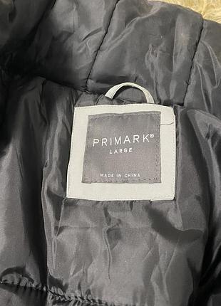 Парка чоловіча primark зимова сіра large 3