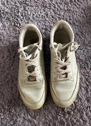 Кеди reebok білі