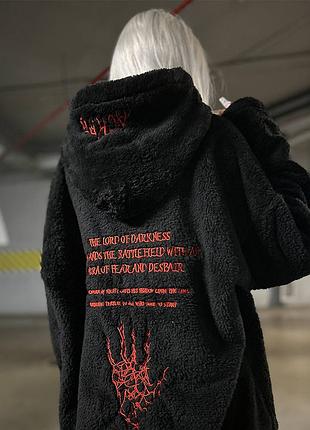 Нефор пушистое худи  ackee y2k dollskill