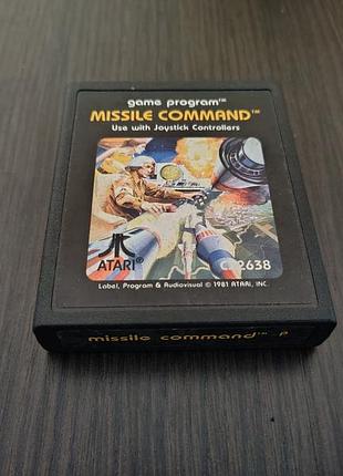 Игровая приставка atari 2600 junior + картридж missile command 7