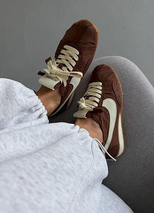 Кросівки жіночі nike x jacquemus | moon shoe brown