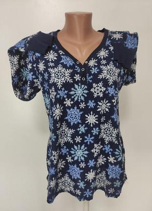 Тонка піжамна кофта s/m ог 100-104см