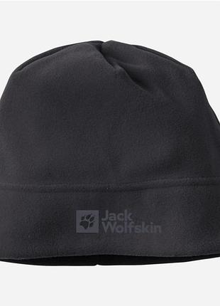 Мужская флисовая шапка jack wolfskin polartec