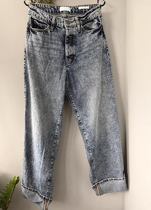 Стильні широкі джинси john lewis anyday (ефект варьонки, acid wash)