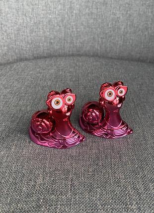Фігурка равлик блискітка disco bob snail