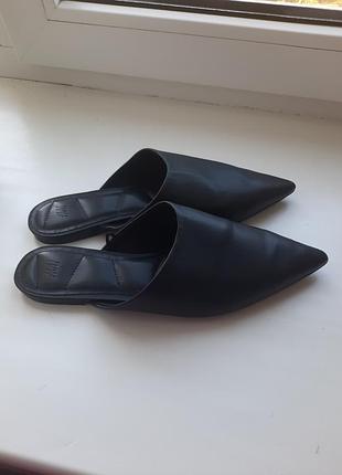 Мюлі жіночі h&m чорні