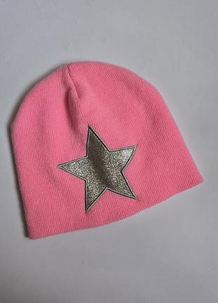Шапка дитяча рожева h&m 8-12 років