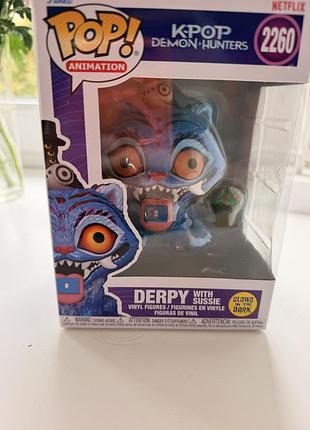 Іграшкова фігурка funko pop! k-pop demon hunters derpy with sussie