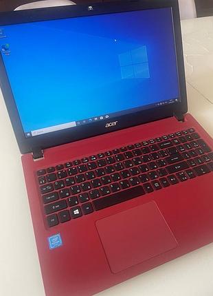 Ноутбук acer aspire 3 a315-31 intel pentium 4gb 128gb ssd червоний