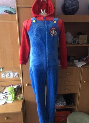Комбинезон, кигуруми, пижама, слип, 9-10 р 140 см, marvel