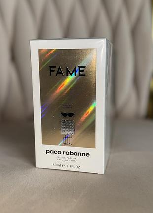Дуже шлейфові парфуми  rabanne fame жіночі духи 80 мл парфюм розкішний аромат для жінок