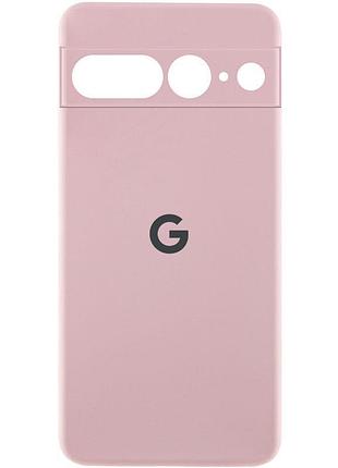 Чехол silicone cover lakshmi full camera (aaa) with logo для google pixel 9a розовый / pink sand