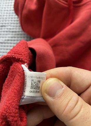 Кофта червона adidas,розмір м 5