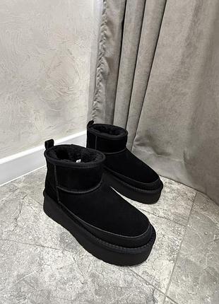 Уггі жіночі ugg чорні 2