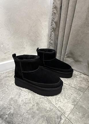 Уггі жіночі ugg чорні